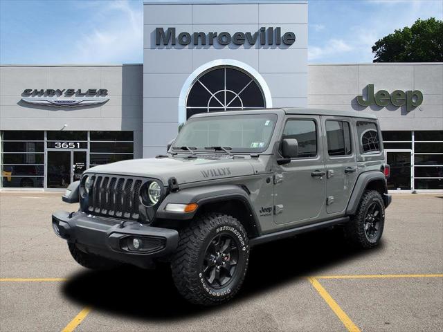 2022 Jeep Wrangler Unlimited Willys 4x4 2022 Jeep Wrangler Unlimited Willys 4x4