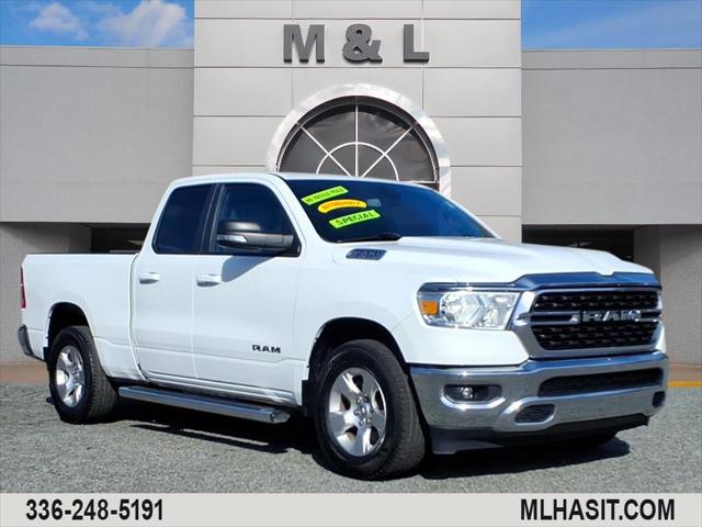 2022 RAM 1500 Big Horn Quad Cab 4x2 64 Box