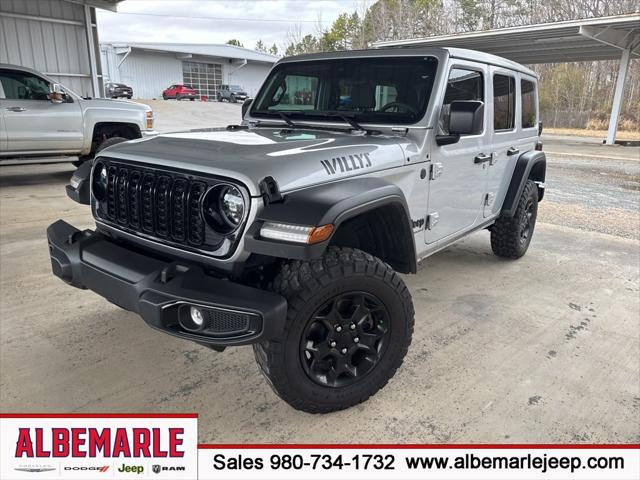 2024 Jeep Wrangler 4-Door Willys 4x4