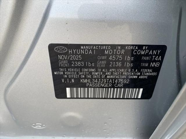 2026 Hyundai Sonata Hybrid SEL