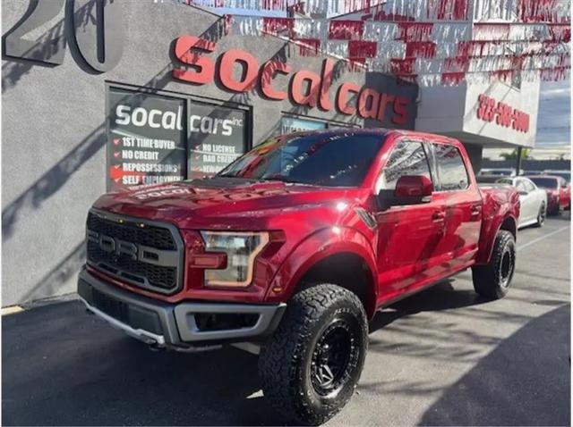 2017 Ford F-150 Raptor for sale in HUNTINGTON PARK, CA