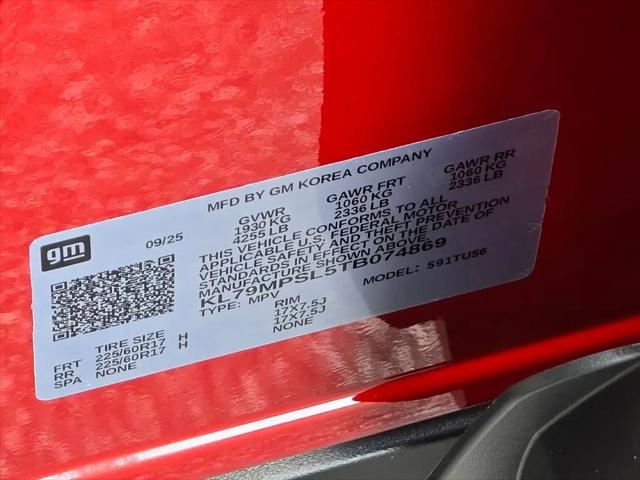 2026 Chevrolet TrailBlazer FWD LT