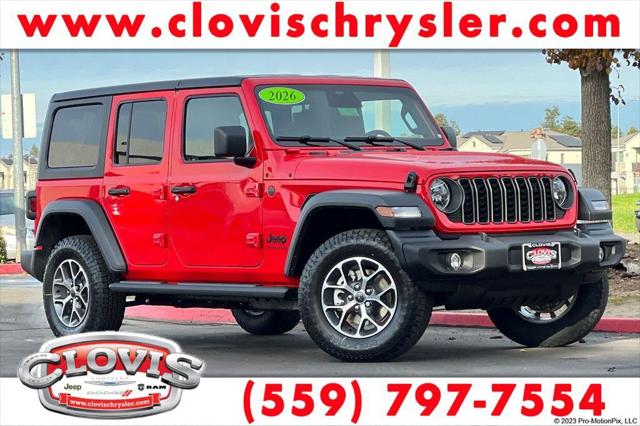 2026 Jeep Wrangler Unlimited Wrangler 4-door Sport S for sale in Clovis, CA