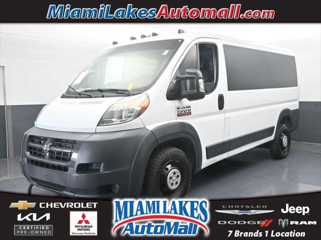 2017 RAM ProMaster 1500 Cargo Van Low Roof 136 WB 2017 RAM ProMaster 1500 Cargo Van Low Roof 136 WB