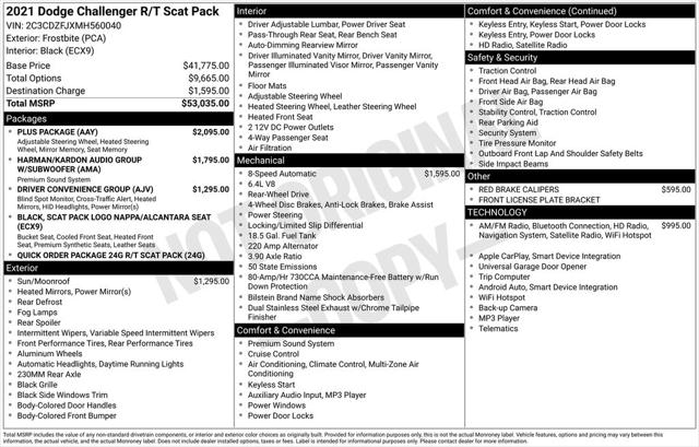2021 Dodge Challenger R/T Scat Pack