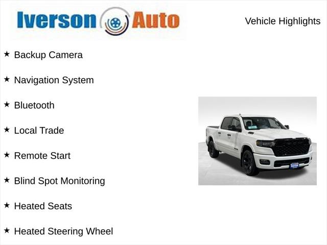 2025 RAM 1500 Big Horn Crew Cab 4x4 57 Box 2025 RAM 1500 Big Horn Crew Cab 4x4 57 Box