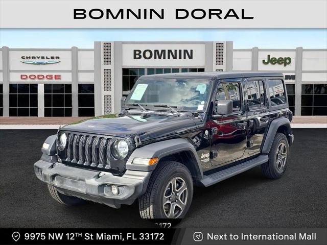 2018 Jeep Wrangler Unlimited Sport S 4x4 2018 Jeep Wrangler Unlimited Sport S 4x4