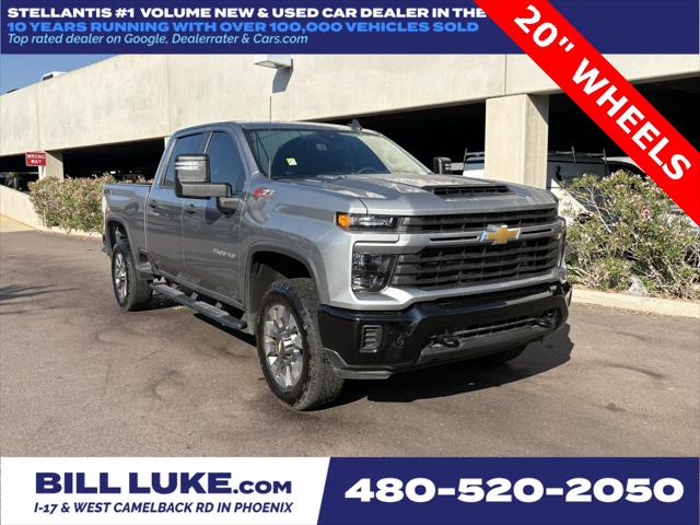 2024 Chevrolet Silverado 2500HD 4WD Crew Cab Standard Bed Custom 2024 Chevrolet Silverado 2500HD 4WD Crew Cab Standard Bed Custom