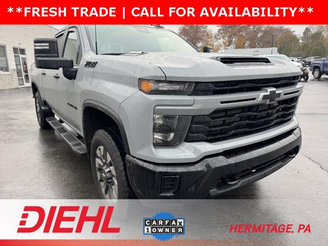 2024 Chevrolet Silverado 2500HD 4WD Crew Cab Standard Bed Custom 2024 Chevrolet Silverado 2500HD 4WD Crew Cab Standard Bed Custom