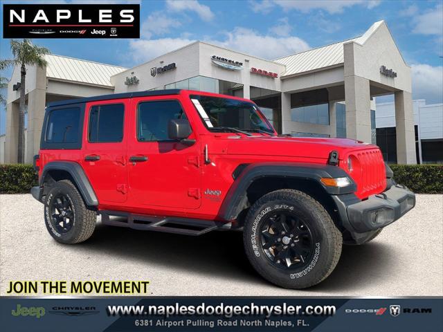 2020 Jeep Wrangler Unlimited Sport S 4X4 2020 Jeep Wrangler Unlimited Sport S 4X4