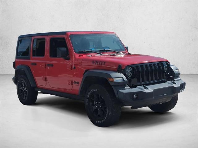 2020 Jeep Wrangler Unlimited Willys 4X4 2020 Jeep Wrangler Unlimited Willys 4X4