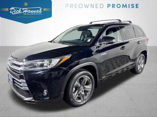 2019 Toyota Highlander Hybrid Limited Platinum