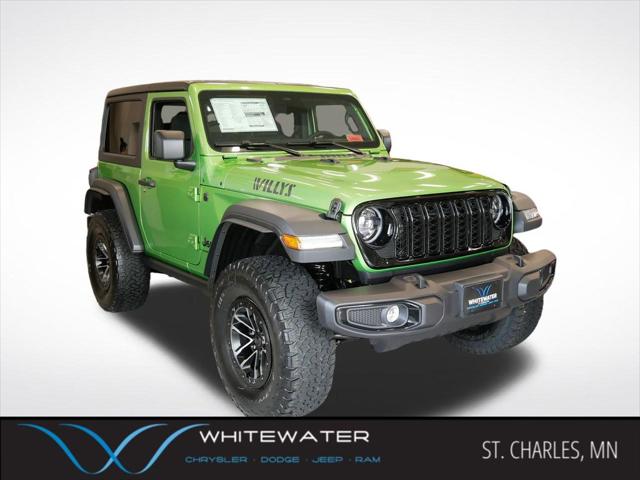 2026 Jeep Wrangler 2-Door Willys 4x4 for sale in St Charles, MN