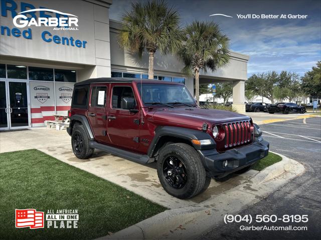 2021 Jeep Wrangler Unlimited Sport S 4x4 2021 Jeep Wrangler Unlimited Sport S 4x4