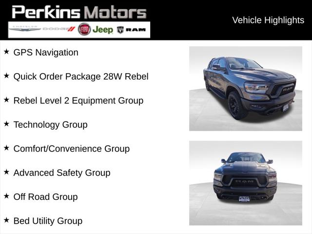 2022 RAM 1500 Rebel Crew Cab 4x4 57 Box 2022 RAM 1500 Rebel Crew Cab 4x4 57 Box