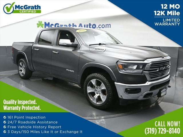 2021 RAM 1500 Laramie Crew Cab 4x4 57 Box