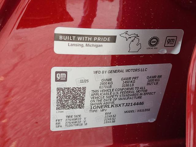 2026 Chevrolet Traverse FWD RS