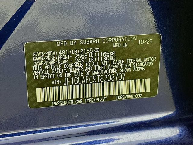 2026 Subaru Impreza Sport