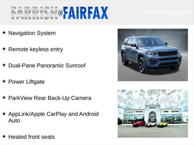 2026 Jeep Grand Cherokee GRAND CHEROKEE LIMITED 4X4