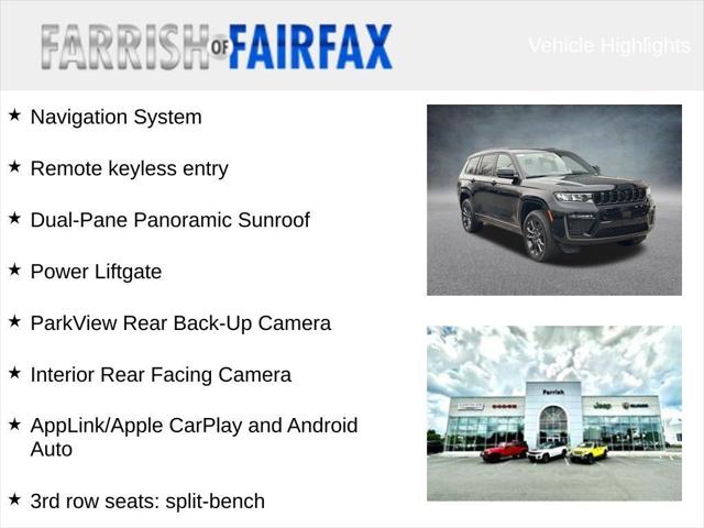 2026 Jeep Grand Cherokee GRAND CHEROKEE L LIMITED RESERVE 4X4