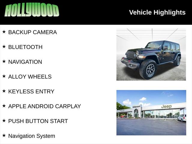 2024 Jeep Wrangler 4-Door Rubicon 4x4