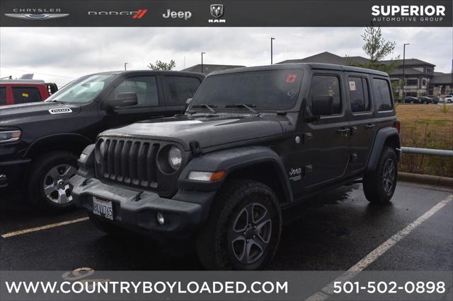 2019 Jeep Wrangler Unlimited Sport S 4x4 2019 Jeep Wrangler Unlimited Sport S 4x4