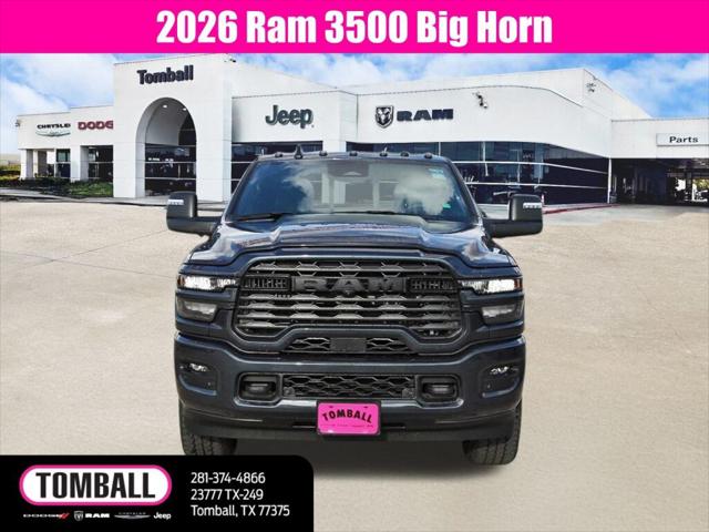2026 RAM Ram 3500 RAM 3500 BIG HORN CREW CAB 4X4 8 BOX 2026 RAM Ram 3500 RAM 3500 BIG HORN CREW CAB 4X4 8 BOX
