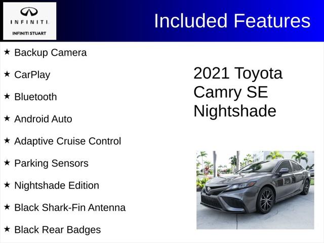 2021 Toyota Camry SE 2021 Toyota Camry SE