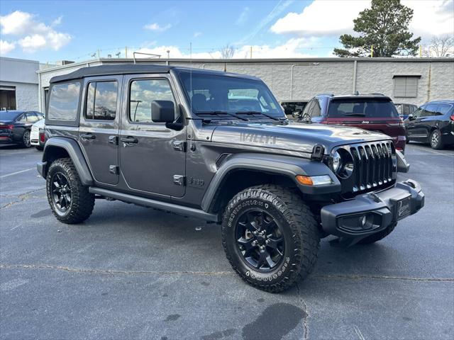 2021 Jeep Wrangler Unlimited Willys Sport 4x4 2021 Jeep Wrangler Unlimited Willys Sport 4x4