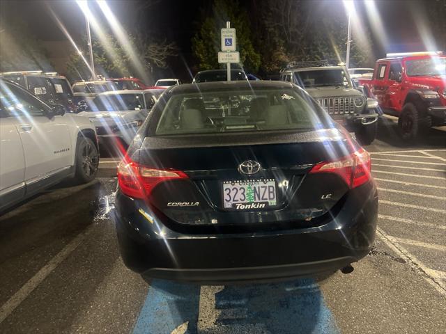 2018 Toyota Corolla LE 2018 Toyota Corolla LE