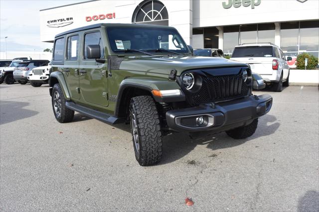 2021 Jeep Wrangler Unlimited 80th Anniversary 4x4 2021 Jeep Wrangler Unlimited 80th Anniversary 4x4