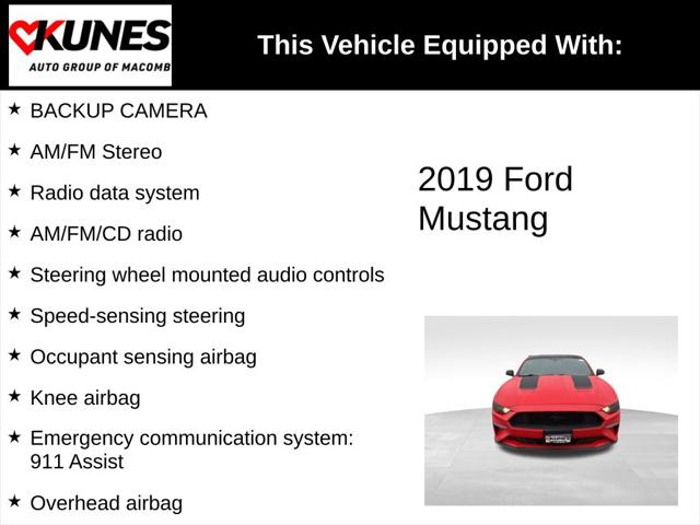 2019 Ford Mustang EcoBoost 2019 Ford Mustang EcoBoost