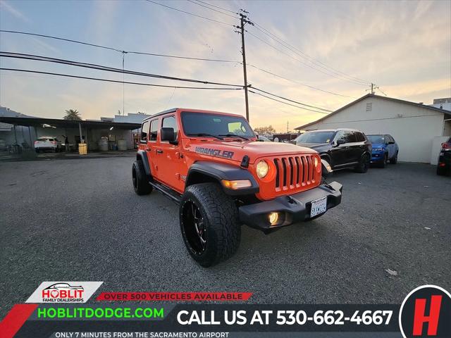 2018 Jeep Wrangler Unlimited Sport S 4x4 2018 Jeep Wrangler Unlimited Sport S 4x4