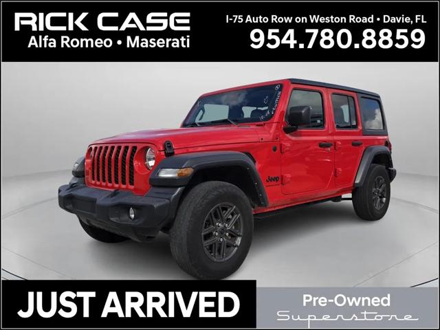 2024 Jeep Wrangler 4-Door Sport S 4x4