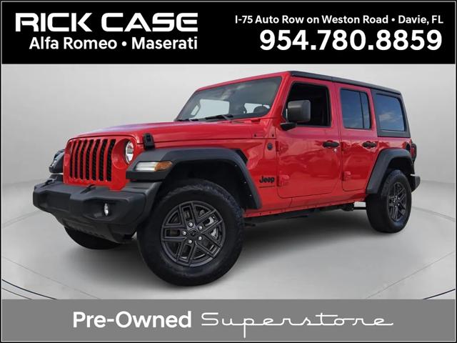 2024 Jeep Wrangler 4-Door Sport S 4x4 2024 Jeep Wrangler 4-Door Sport S 4x4