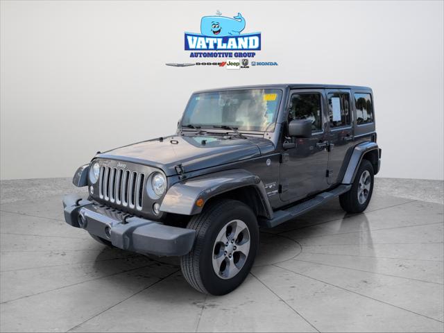 2018 Jeep Wrangler JK Unlimited Sahara 4x4 2018 Jeep Wrangler JK Unlimited Sahara 4x4
