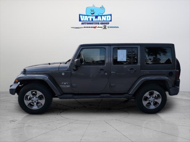 2018 Jeep Wrangler JK Unlimited Sahara 4x4 2018 Jeep Wrangler JK Unlimited Sahara 4x4