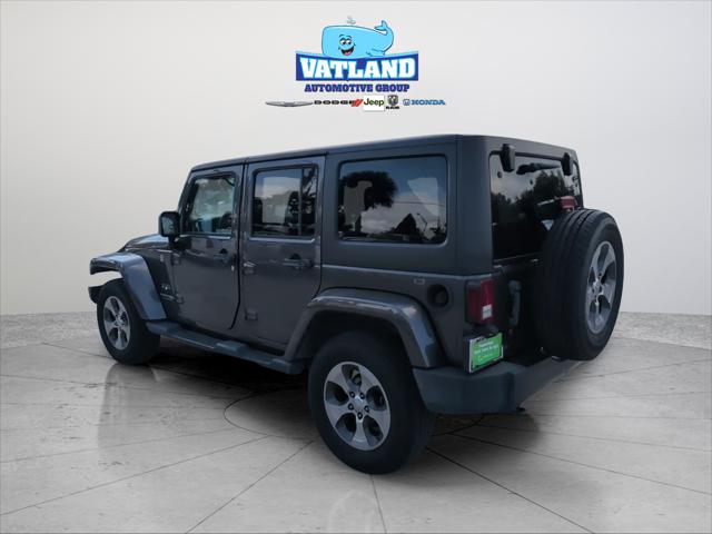 2018 Jeep Wrangler JK Unlimited Sahara 4x4 2018 Jeep Wrangler JK Unlimited Sahara 4x4