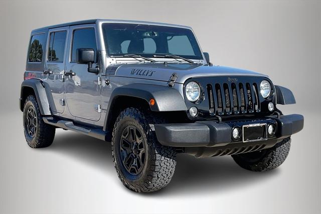 2016 Jeep Wrangler Unlimited Willys Wheeler 2016 Jeep Wrangler Unlimited Willys Wheeler