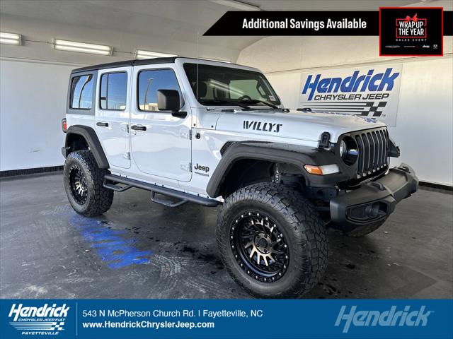 2021 Jeep Wrangler Unlimited Willys Sport 4x4 2021 Jeep Wrangler Unlimited Willys Sport 4x4