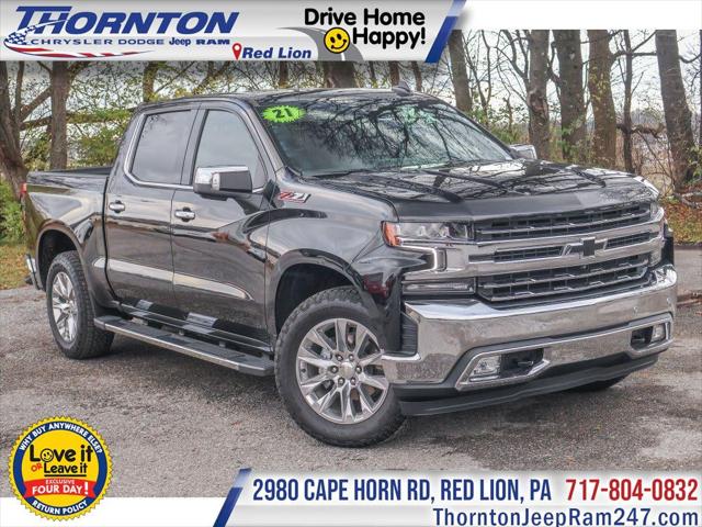 2021 Chevrolet Silverado 1500 4WD Crew Cab Short Bed LTZ