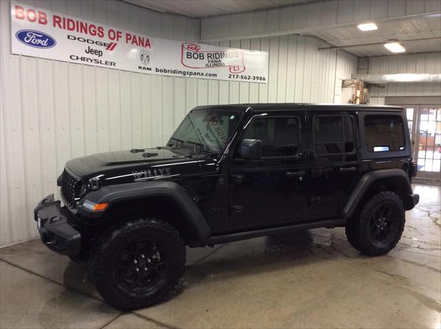 2024 Jeep Wrangler 4-Door Willys 4x4 2024 Jeep Wrangler 4-Door Willys 4x4