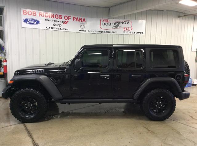 2024 Jeep Wrangler 4-Door Willys 4x4 2024 Jeep Wrangler 4-Door Willys 4x4