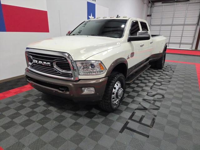 2018 Ram 3500 Laramie Longhorn Crew Cab 4x4 8' Box