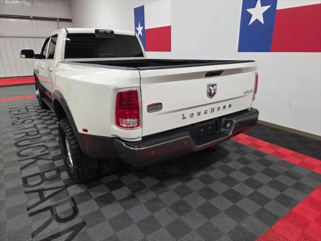 2018 Ram 3500 Laramie Longhorn Crew Cab 4x4 8' Box