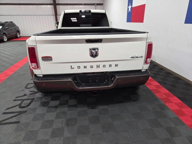 2018 Ram 3500 Laramie Longhorn Crew Cab 4x4 8' Box