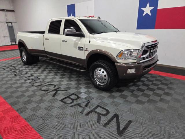 2018 Ram 3500 Laramie Longhorn Crew Cab 4x4 8' Box