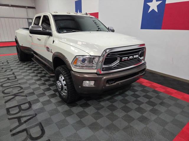2018 Ram 3500 Laramie Longhorn Crew Cab 4x4 8' Box