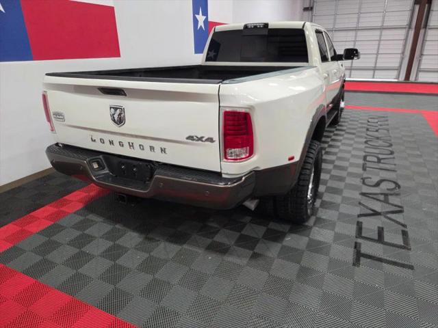 2018 Ram 3500 Laramie Longhorn Crew Cab 4x4 8' Box
