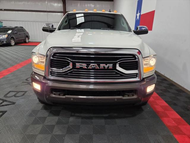 2018 Ram 3500 Laramie Longhorn Crew Cab 4x4 8' Box